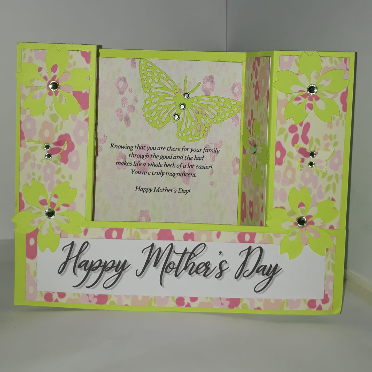 U Fold Card